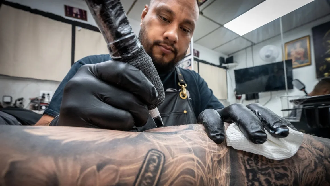 Tattoos has covered up our mind and flesh.