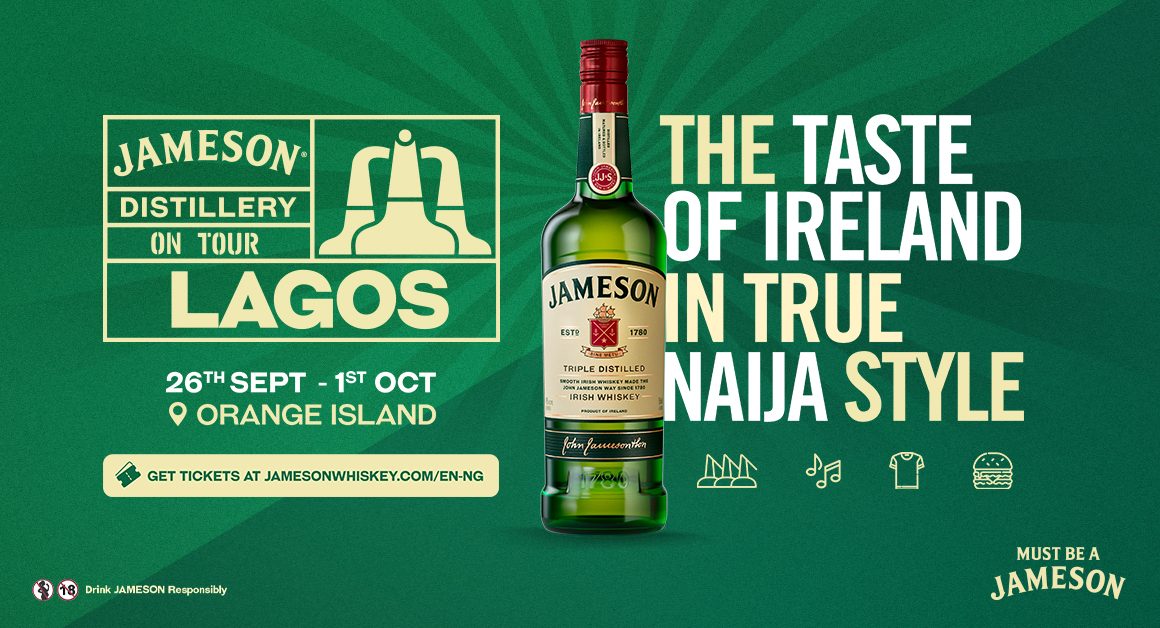 Jameson to take over Lagos with five days of culture, music, creativity