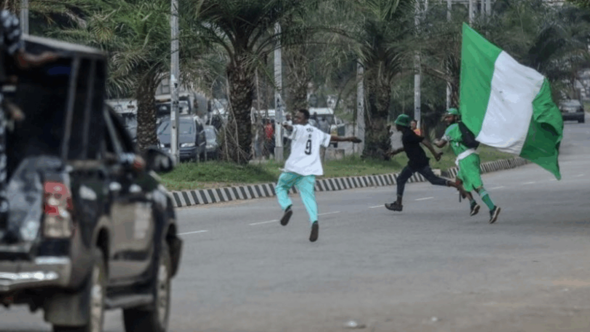 JUST IN: Police Brutalise, Arrest Nnamdi Kanu’s Lawyer, Brother At #FreeNnamdiKanuNow Protest In Abuja